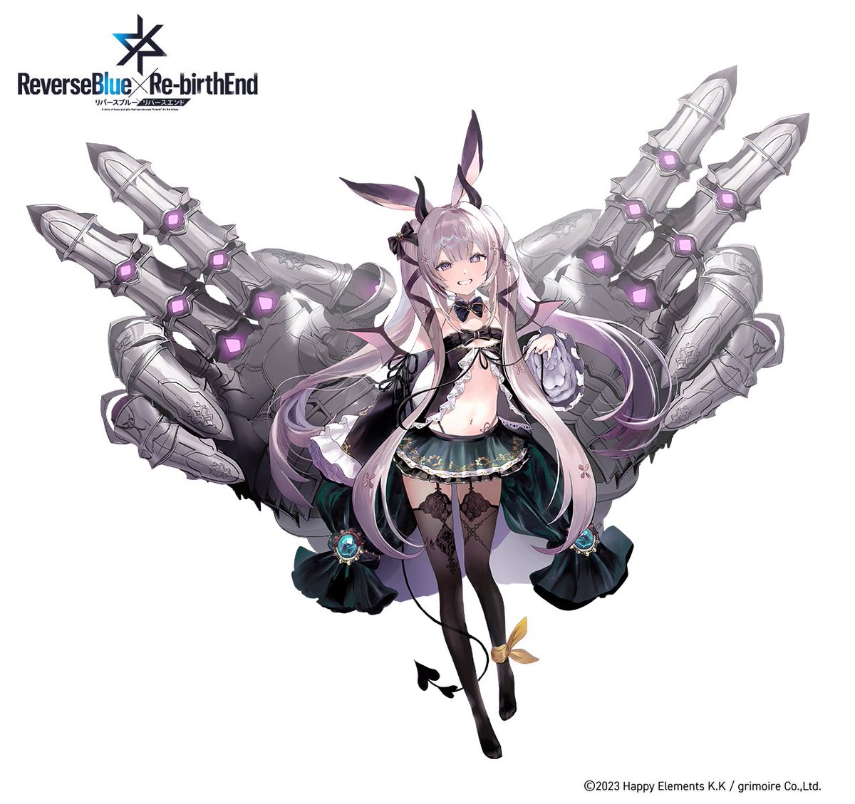『リバースブルー×リバースエンド』 
オラス《デビル》😈のキャラクターデザイン&amp;イラストを担当しております。 
よろしくお願いします！
 #リバxリバ #リバースブルーxリバースエンド