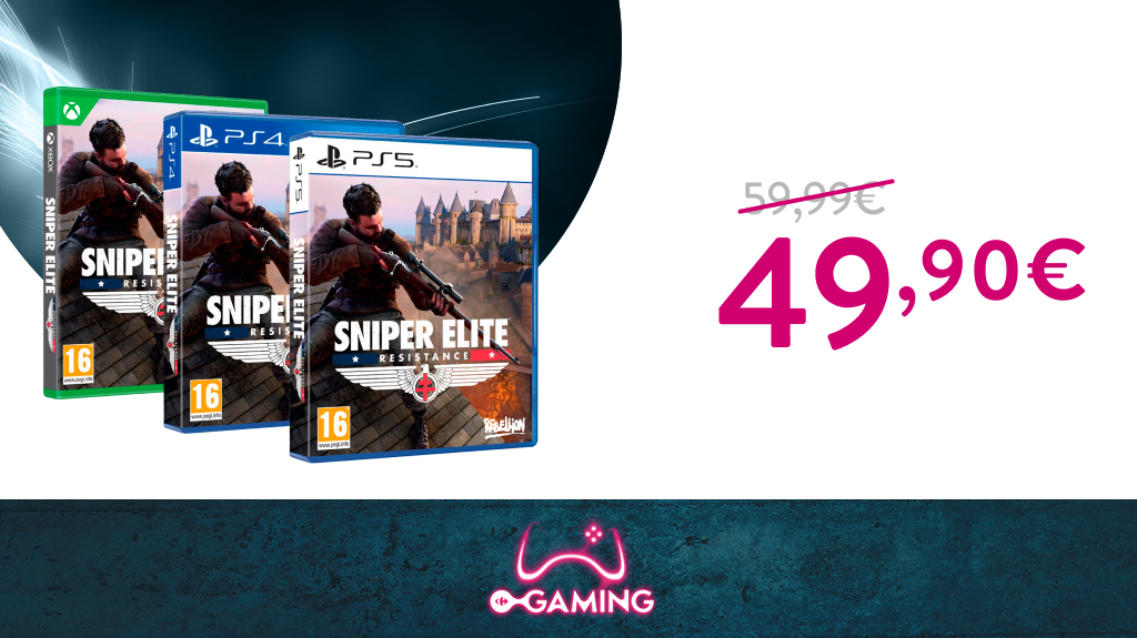 LLÉVATE SNIPER ELITE RESISTANCE PARA PS5/PS4/XBOX
bit.ly/4ifeibt