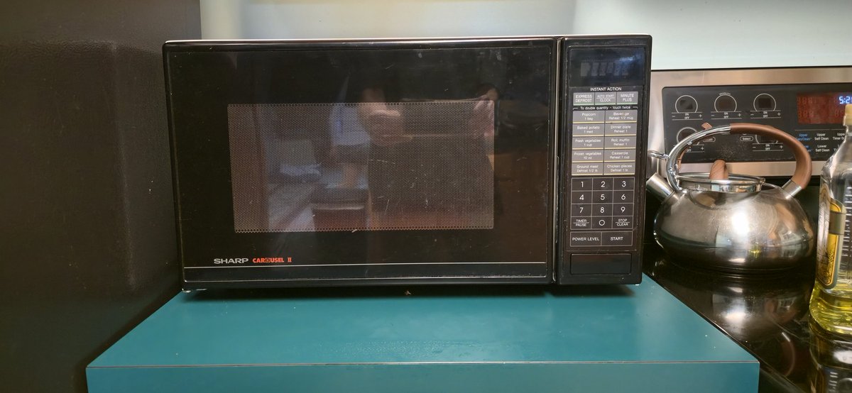 William_Pennington (@p3_sailor) on Twitter photo <a href="/SharpHomeUSA/">Sharp Home</a> Our Sharp Carousel II gave it up today. We bought this terrific value in 1989 while stationed in Maine. It moved seven times with us between duty stations.
Thank you for a wonderful product that would have some great stories to tell if it could. Here's to our next <a href="/SharpHomeUSA/">Sharp Home</a> Our Sharp Carousel II gave it up today. We bought this terrific value in 1989 while stationed in Maine. It moved seven times with us between duty stations.
Thank you for a wonderful product that would have some great stories to tell if it could. Here's to our next