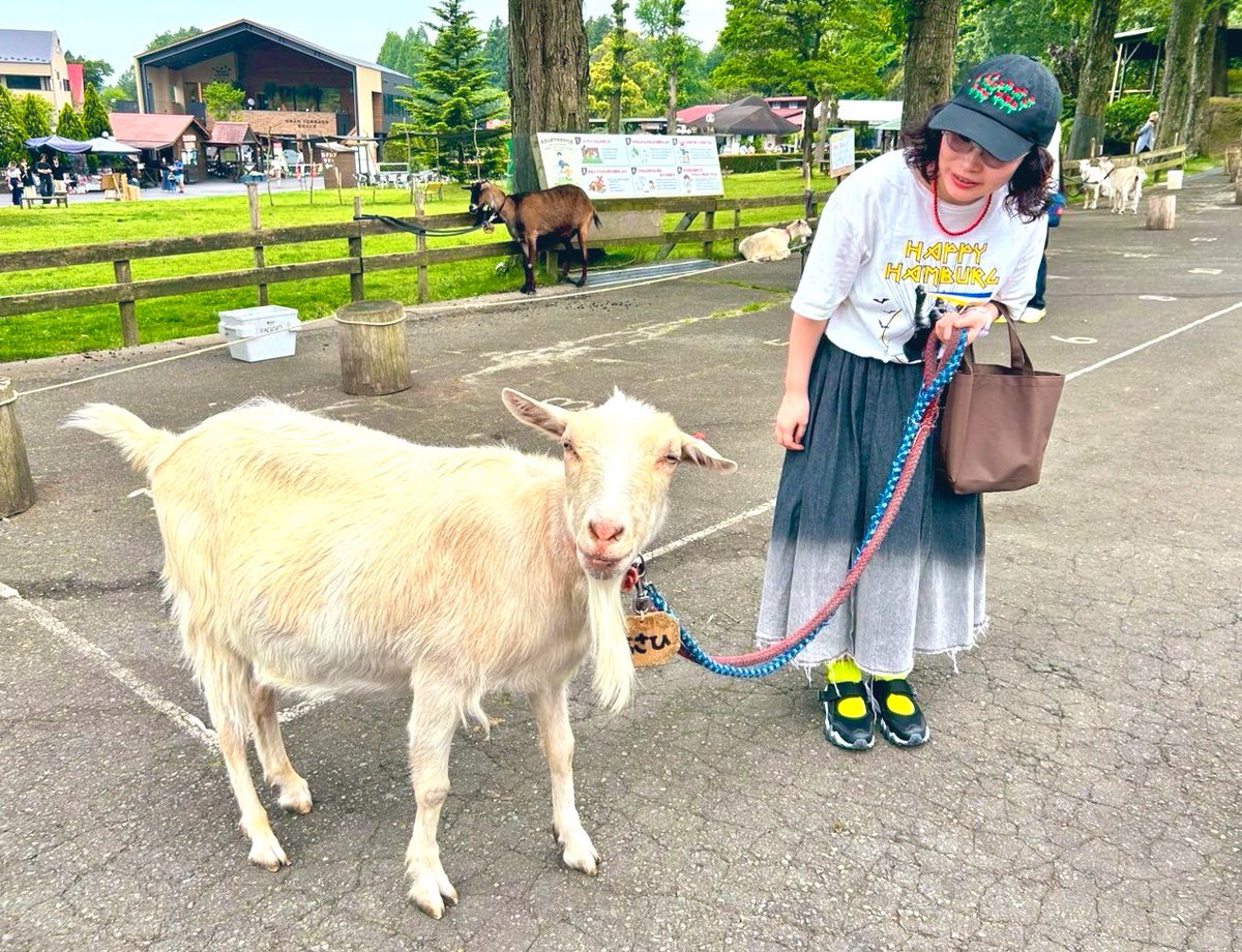やぎとやぎぬまの図です🐐
ご査収ください