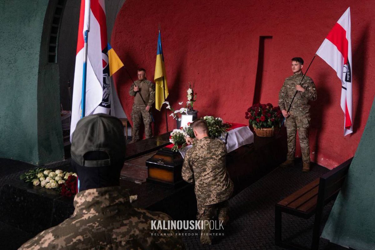 KalinouskiPolk's tweet image. On June 9, 2024, exactly one year ago, we lost two brothers. We cannot name their names or call signs. But we will forever remember them and their contribution to the revival of a free Belarus.