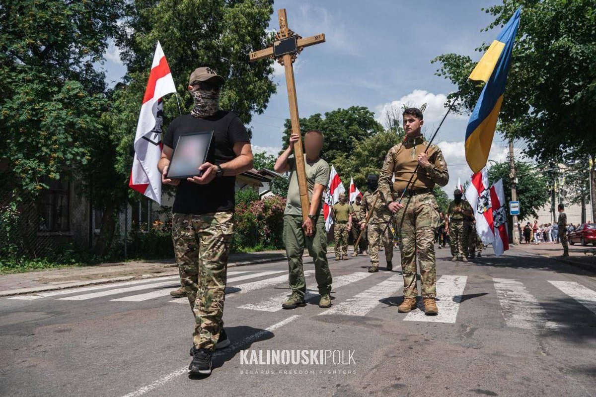 KalinouskiPolk's tweet image. On June 9, 2024, exactly one year ago, we lost two brothers. We cannot name their names or call signs. But we will forever remember them and their contribution to the revival of a free Belarus.