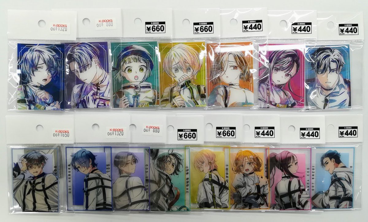 入荷情報】 引き続き『MILGRAM -ミルグラム-』 トレーディングアクリル