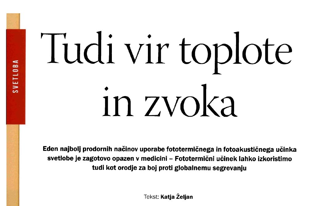 Materials Research Lab at UNG (@mrlatung) on Twitter photo Did you know that light can produce heat and sound? Our colleague, Dr. Blaz Belec, was recently interviewed for a Slovenian popular science magazine Gea <a href="/Mladinska_MK/">Mladinska knjiga 📖</a> where he explained just that. Did you know that light can produce heat and sound? Our colleague, Dr. Blaz Belec, was recently interviewed for a Slovenian popular science magazine Gea <a href="/Mladinska_MK/">Mladinska knjiga 📖</a> where he explained just that.