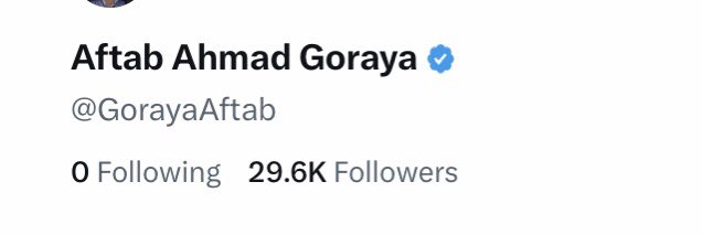 اکاونٹ اس وقت گرے زون میں ہے۔ ایکس کی جانب سے عارضی لیبل بھی لگ گیا ہے جس کے دوران ریچ بھی محدود ہو گئی ہے۔ اس لئے اگر آپ یہ ٹوئیٹ دیکھیں تو اسے ریٹوئیٹ کر کے شکریہ کا موقعہ دیں۔ اگر نہ کر سکیں تو بھی آپ کا شکریہ🙏