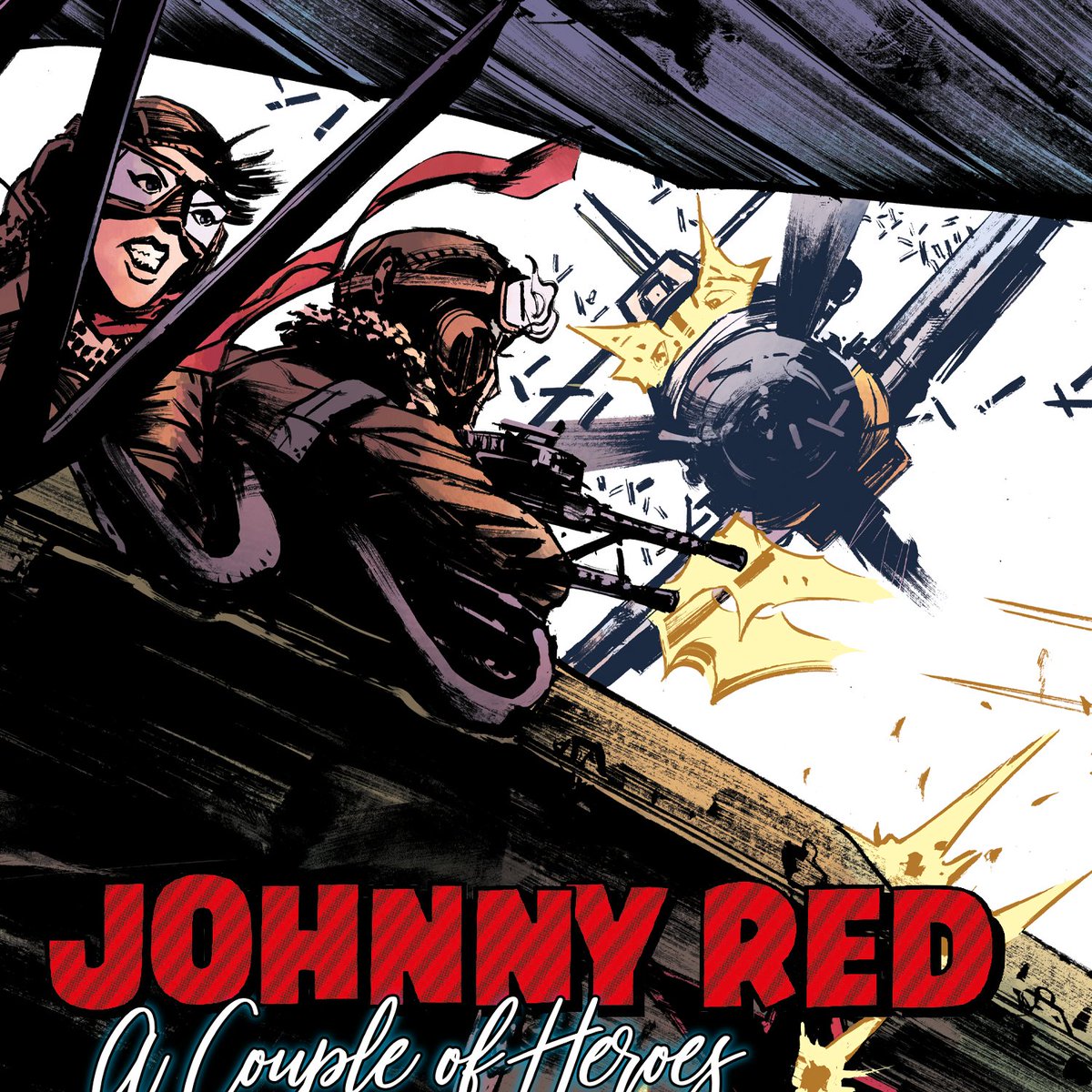 Treasury of British Comics (@britcomics) on Twitter photo Volume 3 of Battle Action comes to a close with issue #10, a double-length Johnny Red story from the team of:
📝 Script: Garth Ennis
✏️ Art: <a href="/Burns_Keith/">Keith Burns</a>
🎨 Colours: Jason Wordie
🗨️ Letters: Rob Steen
Order now! bit.ly/3ZEiBWY Volume 3 of Battle Action comes to a close with issue #10, a double-length Johnny Red story from the team of:
📝 Script: Garth Ennis
✏️ Art: <a href="/Burns_Keith/">Keith Burns</a>
🎨 Colours: Jason Wordie
🗨️ Letters: Rob Steen
Order now! bit.ly/3ZEiBWY