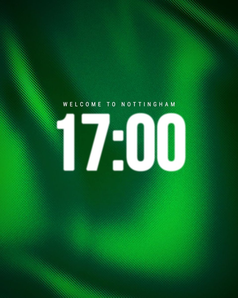 ⏳

#WelcomeToNottingham