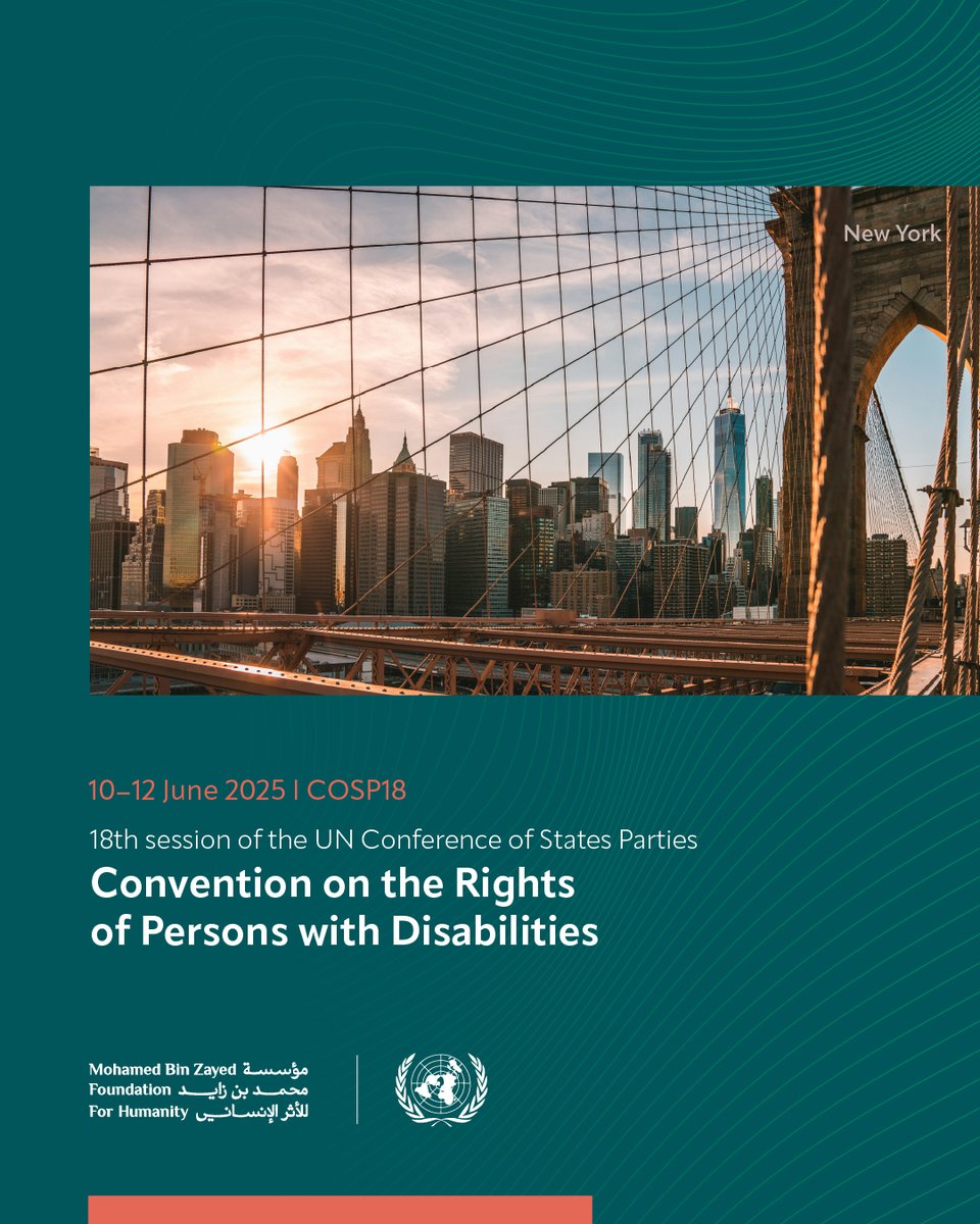 Despite growing recognition, disability inclusion still lacks the investment and urgency it deserves. At #COSP18, we’ll be joining with partners and advocates to explore how we can collectively drive progress through better financing, inclusive innovation, and shared action.