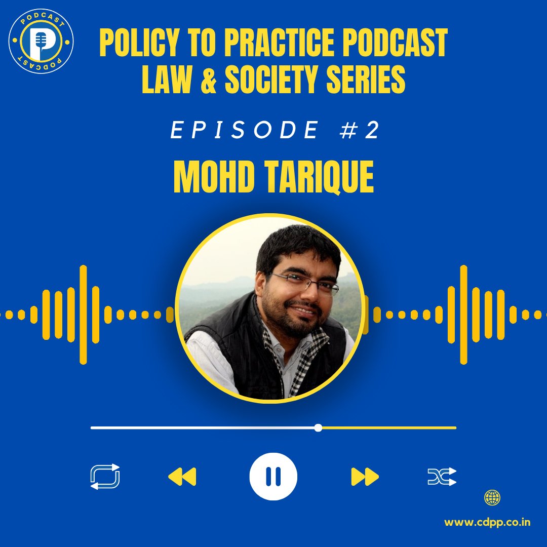Mohd Tarique unpacks on access to justice for the urban poor and homeless individuals in India on CDPP-CLES Podcast.

Part 1: youtu.be/A_y2HLq0EdA
Part 2: youtu.be/5waAUfKiQUE

#CriminalJustice #Homelessness #AccessToJustice