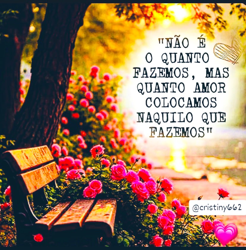 “Quando você coloca o coração no que faz, o resultado transcende o comum.
Porque o mundo sente…
As pessoas percebem…
O Universo retribui…”

Abençoada e amorosa semana 
                 Bom dia
                  
                  💗💗💗
