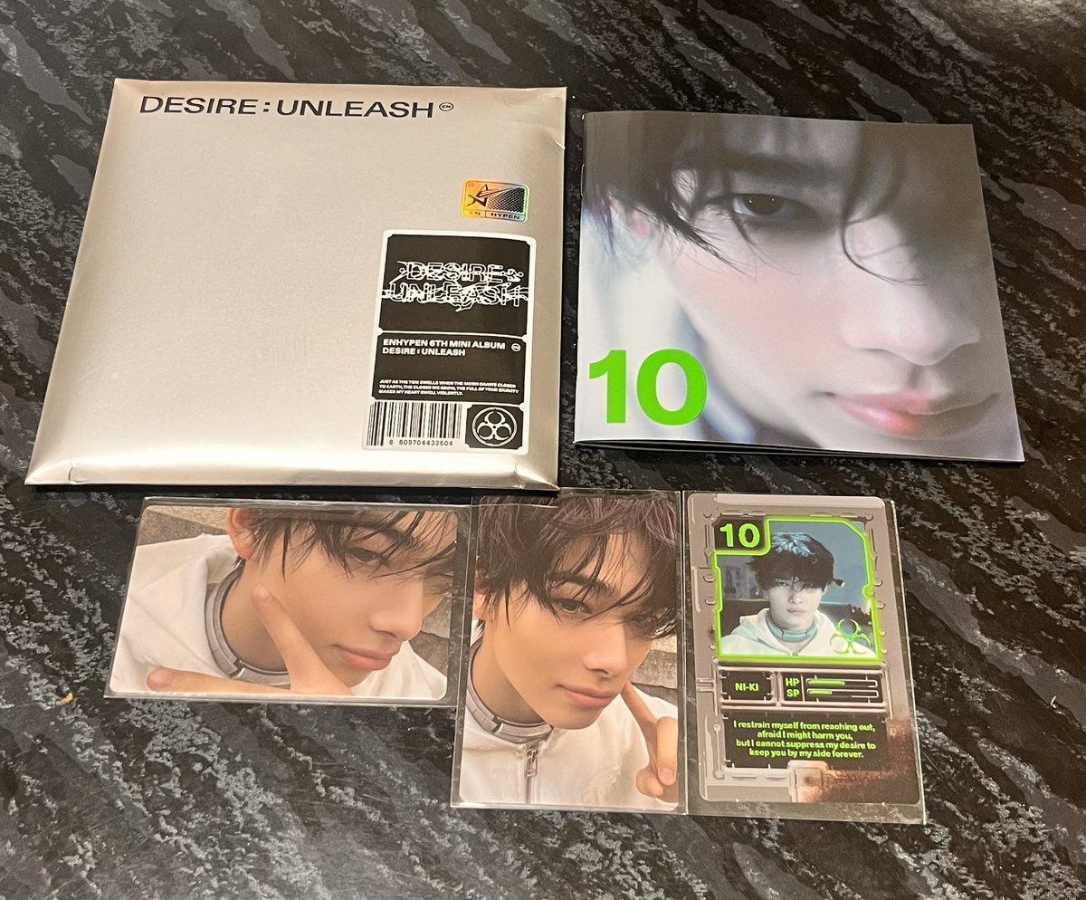 ENHYPEN DESIRE:UNLEASH
トレカ　アルバム　交換
ENGENE ver.

譲　ニキ

求　ジェイク

アルバムごと郵送での交換希望📮
PHOTO CARD Bは交換必須ではありません！

お気軽にお声がけください！