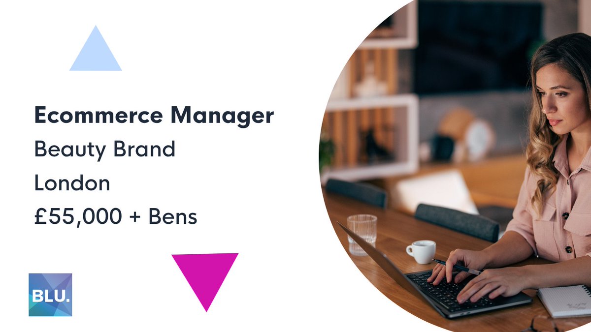 NEW ROLE with a leading beauty brand! 💄 👩‍💻 

Our client is seeking a strong E-commerce Manager to join their team. This role is paying up to £55,000 + Benefits.

Apply: blu-digital.co.uk/job/ecommerce-… 

#ecommercejobs