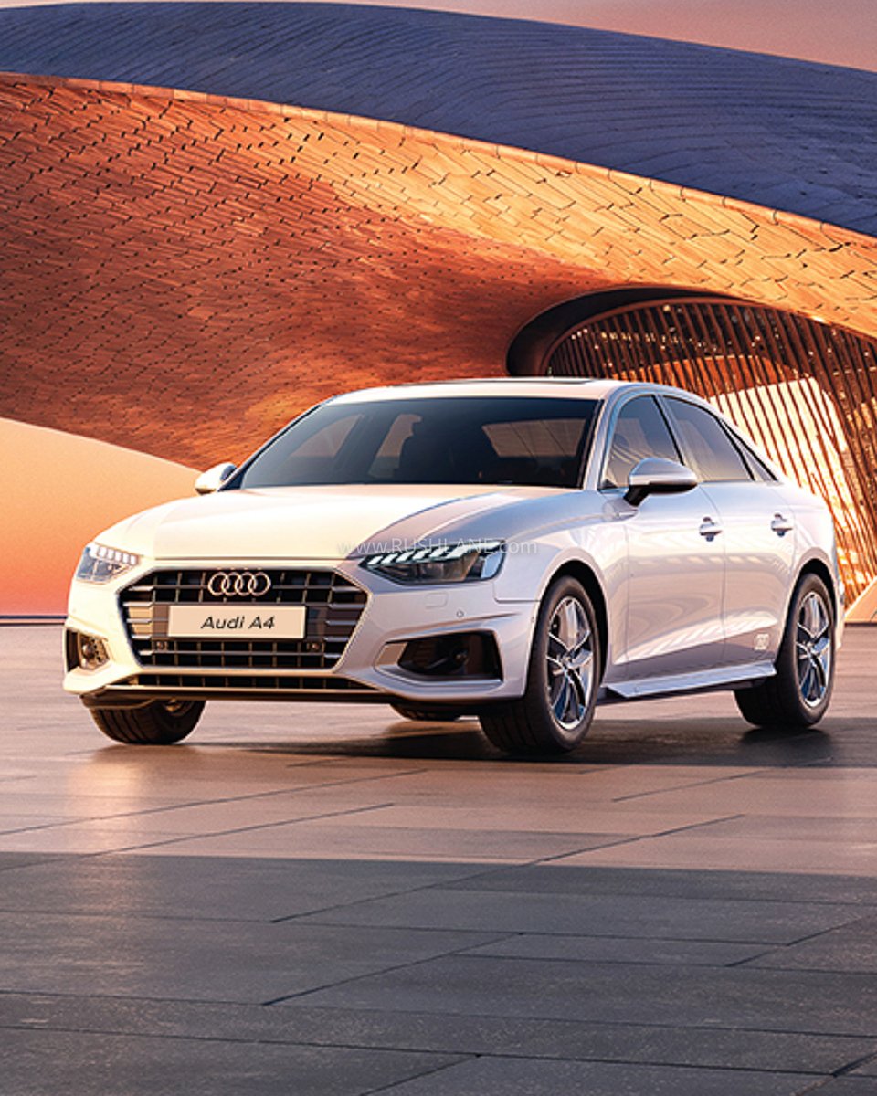 rushlane's tweet image. Audi A4 Signature Edition launched in India at ₹57.11 lakh (ex-showroom) 🇮🇳

✔️ Enhanced premium styling
✔️ Distinctive signature elements
✔️ Available in 5 colours
⚠️ Limited units only

#AudiA4 #SignatureEdition #LuxuryCars