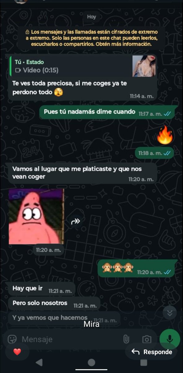 Mi flaca sube estados y me enseñan lo que sus contactos le escriben 🤤🤤🤤
#swingersméxico 
#intercambiodepareja
#HMH #MHM
#cuckold