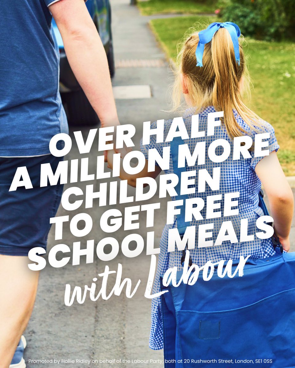 Peter_Dowd's tweet photo. This year, 5,234 pupils in Bootle schools were entitled to Free School Meals. 

Next year, all 8,590 pupils in UC-claiming households will be eligible. 

✅ Putting nearly £500 more in parents’ pockets
✅ Lifting children out of poverty
✅ Setting children up to learn https://t.co/PkxBItfddn