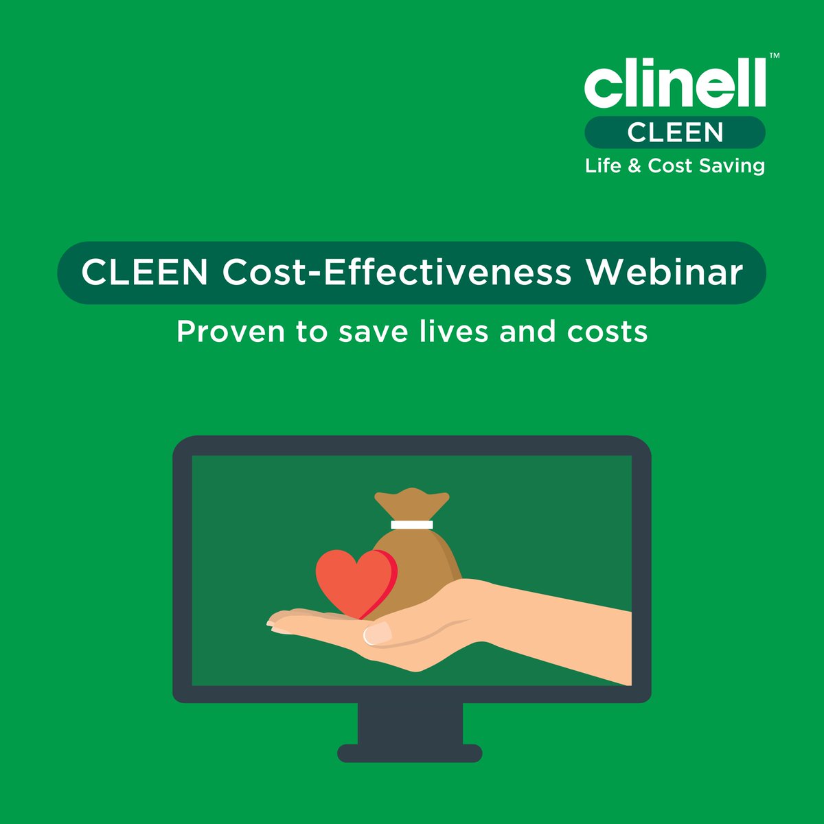 Last call to join our webinar!

The CLEEN Study: Proven to save lives and reduce costs.

Join Prof. Brett Mitchell (AM) and Dr. David Brain for the CLEEN Cost-Effectiveness Webinar.

Date: 10th June 2025 | Time: 10:00am (BST)
🔗 Register now! bit.ly/4jmqk31