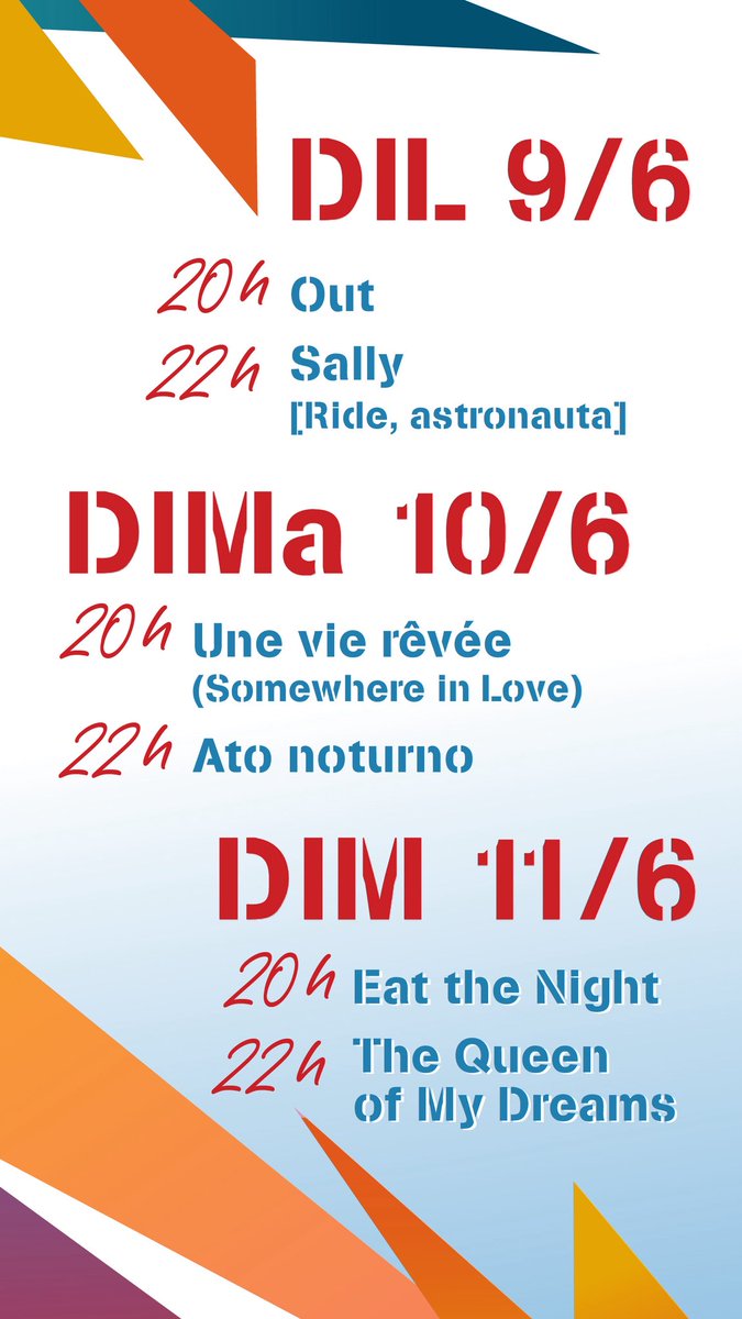 FIRE!! (@mostrafire) on Twitter photo ❤️🔥 A la #MostraFire2025 no ens aturem! Us deixem la intensa programació d’avui i els propers dies!
Ens veiem a l’<a href="/IF_Barcelona/">Institut français de Barcelona</a> 📍
🎟️ mostrafire.com ❤️🔥 A la #MostraFire2025 no ens aturem! Us deixem la intensa programació d’avui i els propers dies!
Ens veiem a l’<a href="/IF_Barcelona/">Institut français de Barcelona</a> 📍
🎟️ mostrafire.com