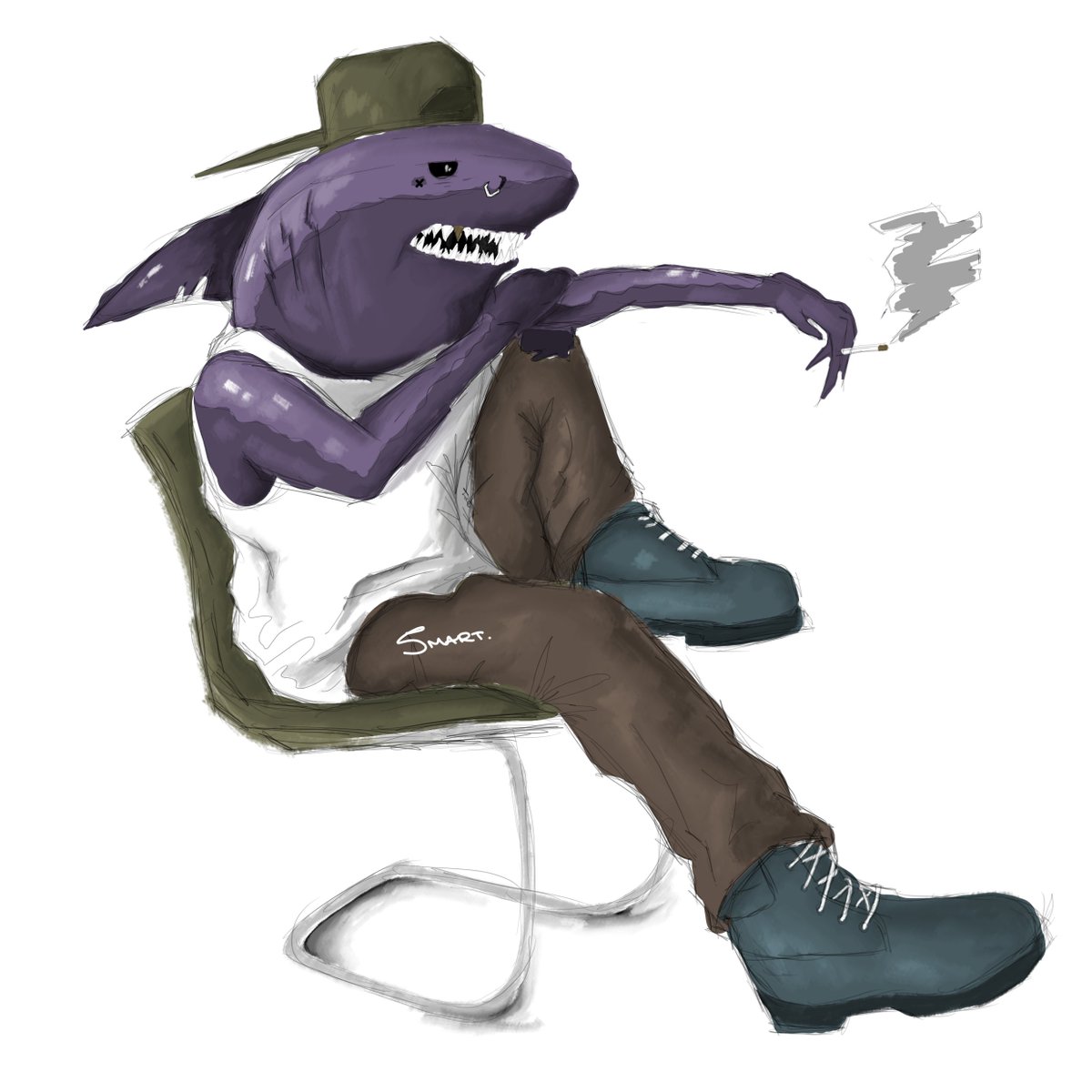 SmartXCreative's tweet image. KInda loving this sketchy style! hmm... #artmoot