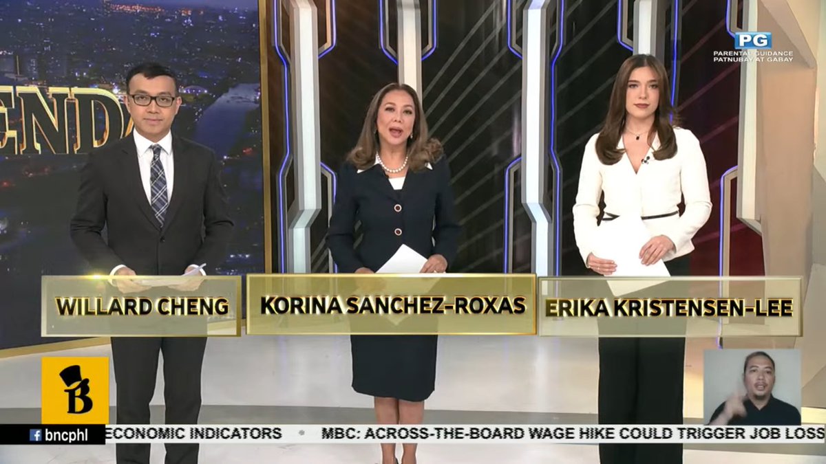 Sisimulan na ang #Agenda!

Samahan sina <a href="/Korina_Sanchez/">korina sanchez-roxas</a>-Roxas, <a href="/willardcheng/">Willard Cheng</a> at <a href="/kristensenerika/">Erika Kristensen</a>-Lee sa pagtutok sa mga pinakamaiinit na isyu ng lipunan.

YT: youtube.com/live/XcIxrFxF2…
FB: facebook.com/share/v/1ASfyE…