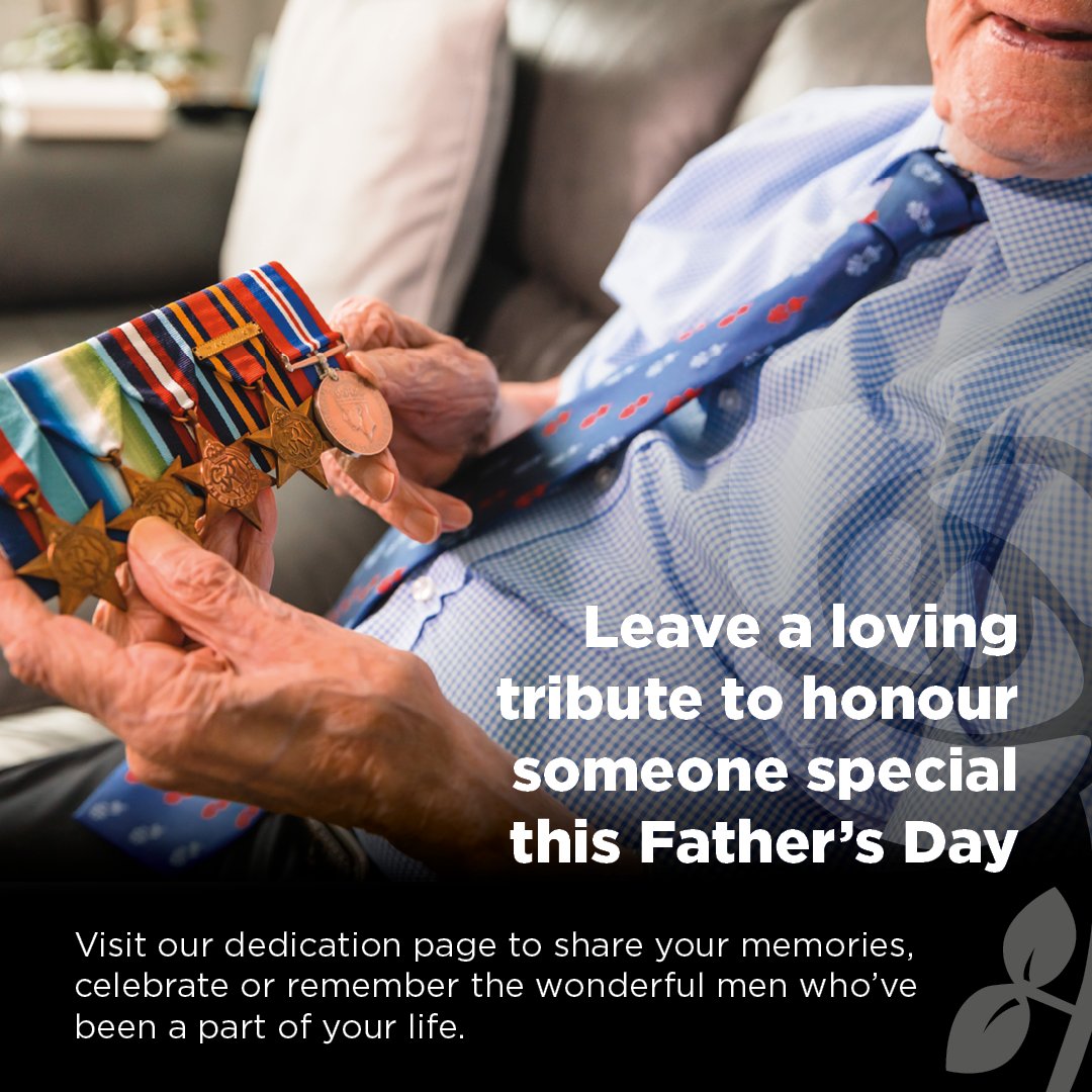 For all sorts of reasons, #FathersDay this year on Sunday 15 June might be especially tough for you.

We have created a special dedication page at ssafa.dedicationpage.org/fathersday to share your memories, celebrate or remember the wonderful fathers who've been a part of your life.