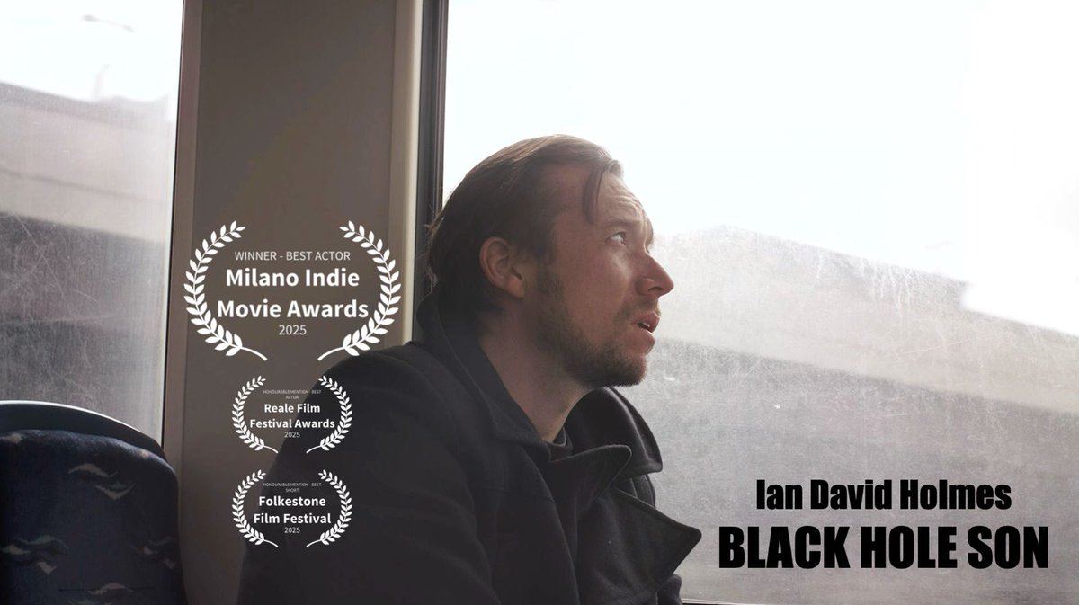 ian77dholmes's tweet photo. Sono molto felice - to have won Best Actor category in the Milano Indie Movie Awards for short film 'Black Hole Son' directed and produced by @ShaneDavey5  #MIMA #Milano #film #independentfim #actors https://t.co/xbg4pUppnb
