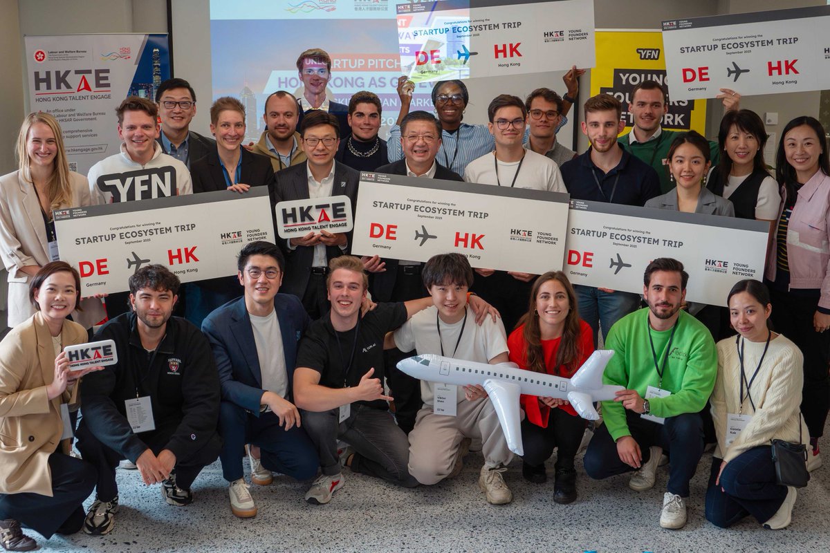 Secretary for Labour &amp; Welfare #ChrisSun concludes a six-day visit to Europe by arriving in Munich to start the final day of his visit to Germany, where he attended pitch event news.gov.hk/eng/2025/06/20…
