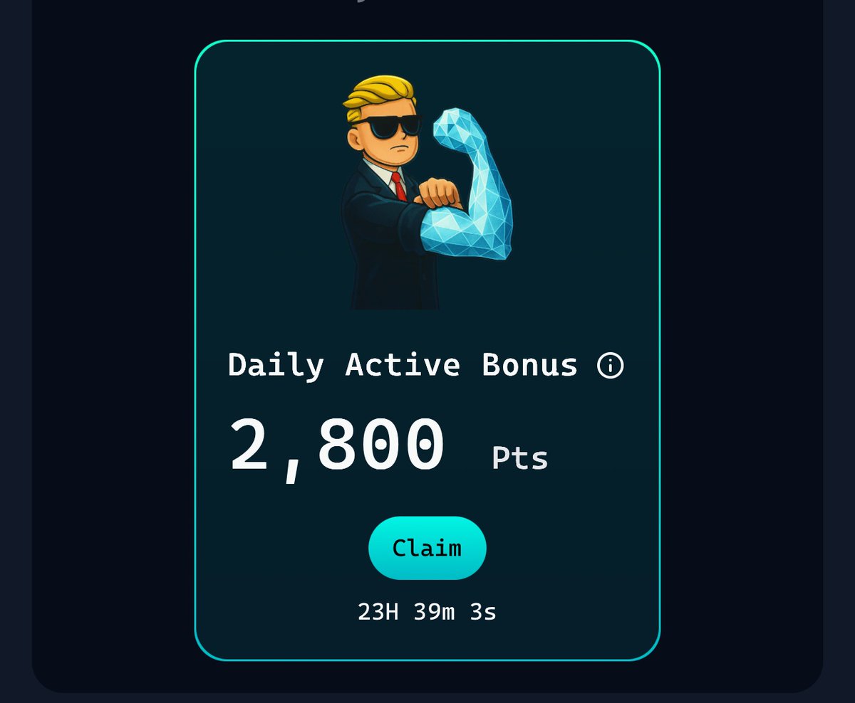 SimSimDaBoss's tweet image. Just received my @virtuals_io DAB bonus points