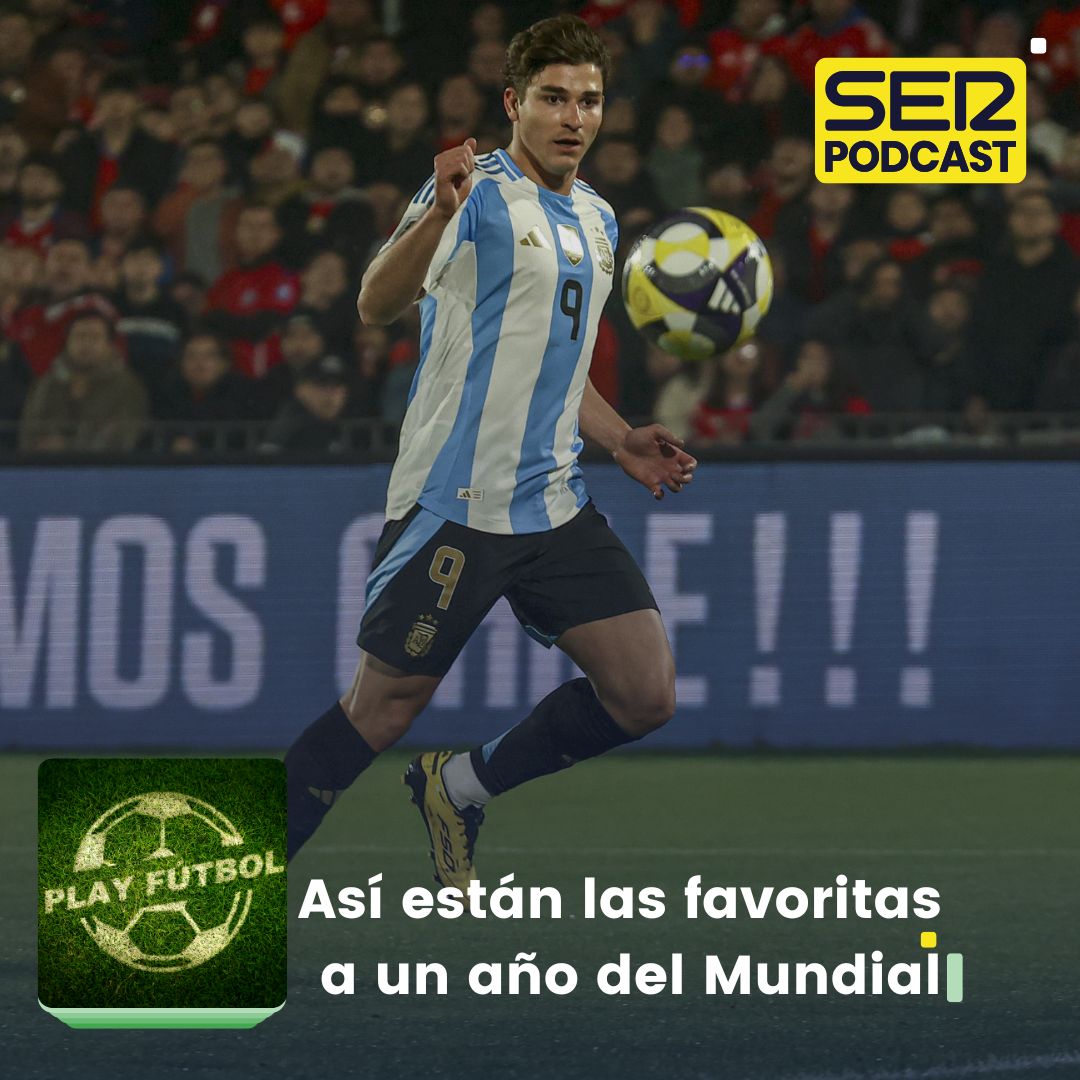 Play Fútbol (@playfutbol) on Twitter photo 🆕📻⚽ Nuevo episodio❗
🔝 Así están las candidatas al título a un año del Mundial.
Con <a href="/MariscalPakillo/">Pakillo Mariscal</a> analizamos el momento de las favoritas al Mundial 2026.
🇦🇩 Entrevista al portero de Andorra <a href="/ikeralvarez01/">Iker_Álvarez_01</a>, tras el 0-1 ante Inglaterra.
🎧 linktr.ee/PlayFutbol 🆕📻⚽ Nuevo episodio❗
🔝 Así están las candidatas al título a un año del Mundial.
Con <a href="/MariscalPakillo/">Pakillo Mariscal</a> analizamos el momento de las favoritas al Mundial 2026.
🇦🇩 Entrevista al portero de Andorra <a href="/ikeralvarez01/">Iker_Álvarez_01</a>, tras el 0-1 ante Inglaterra.
🎧 linktr.ee/PlayFutbol