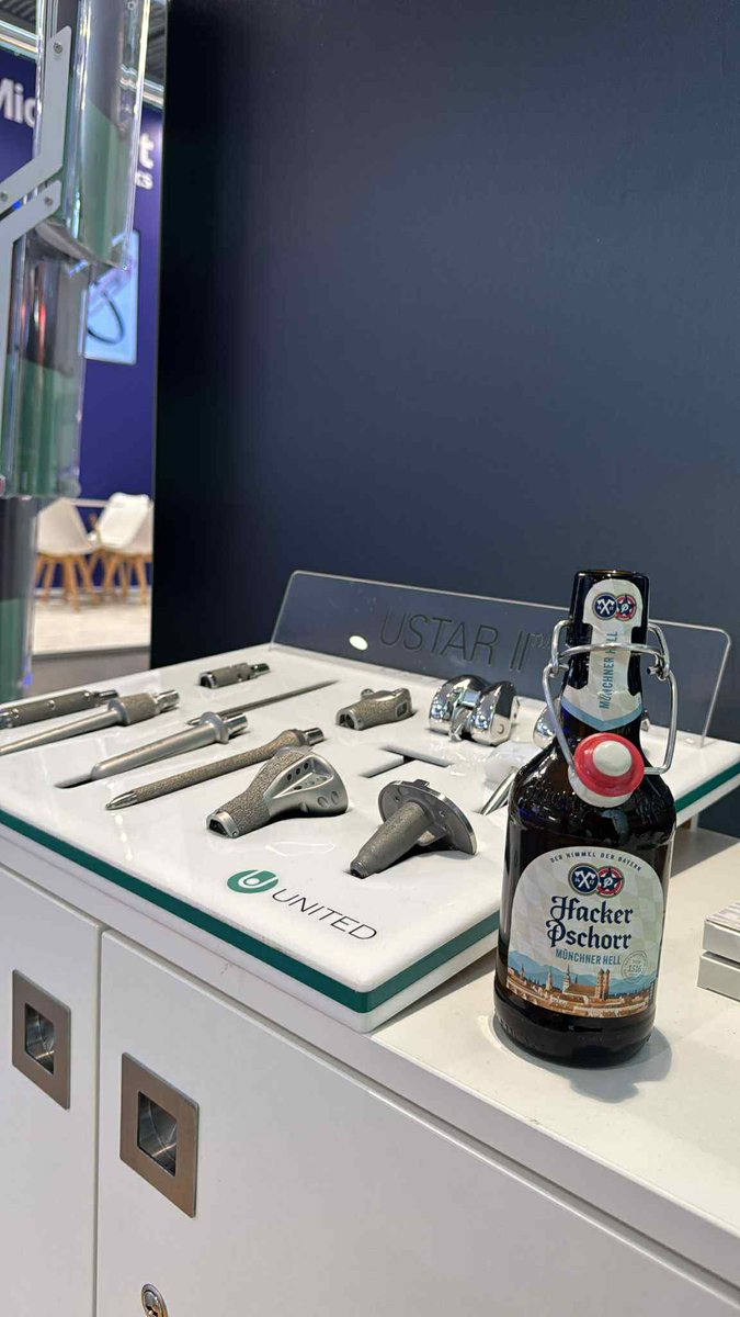 uocuk2's tweet photo. Great start to #ISAKOS2025 in Munich! The United Orthopedic UK team is proud to support United Orthopedic International at this global gathering of surgical innovation, learning &amp; networking. Visit our booth to find out how we can support you.
#Orthotwitter #EachStepWeCare https://t.co/IT8uTy1BQA