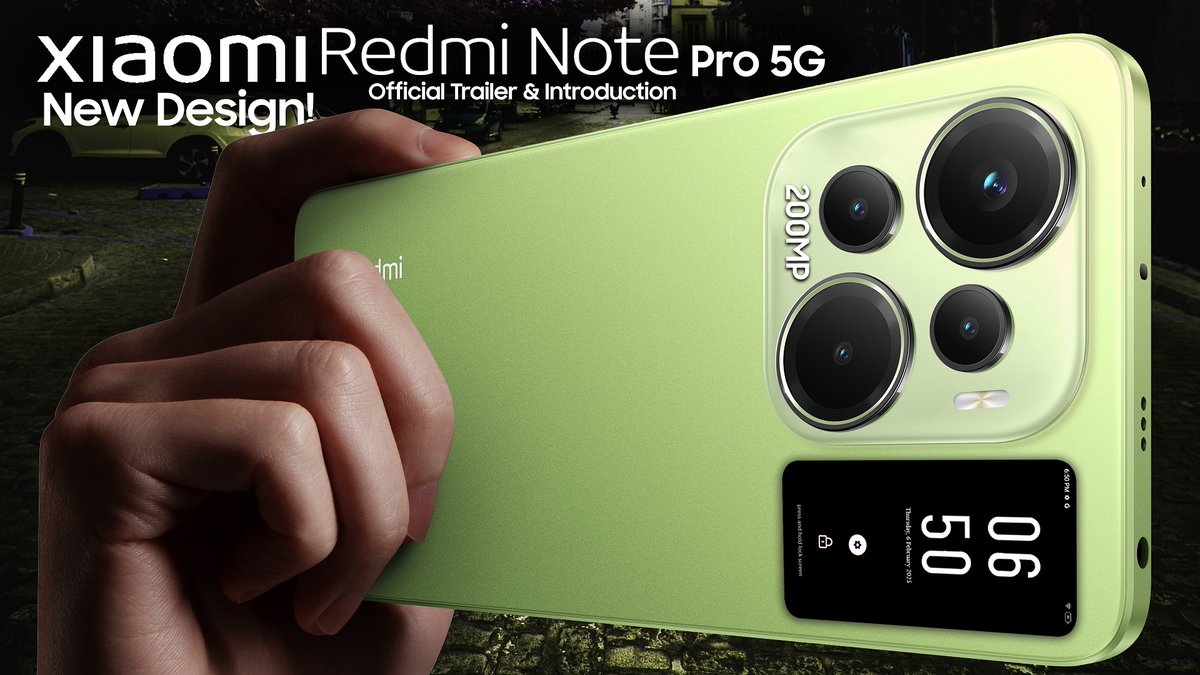 TechFactsFigure's tweet image. Xiaomi Redmi Note 15 5G FIRST LOOK! 📷 Unveiling Specs, Features &amp;amp; Release Date - Get Ready!

#XiaomiNote15Pro5G #RedmiNote15Pro #RedmiNote15Pro5G

📷️ Subscribe Here: youtube.com/TechFactsNFigu…