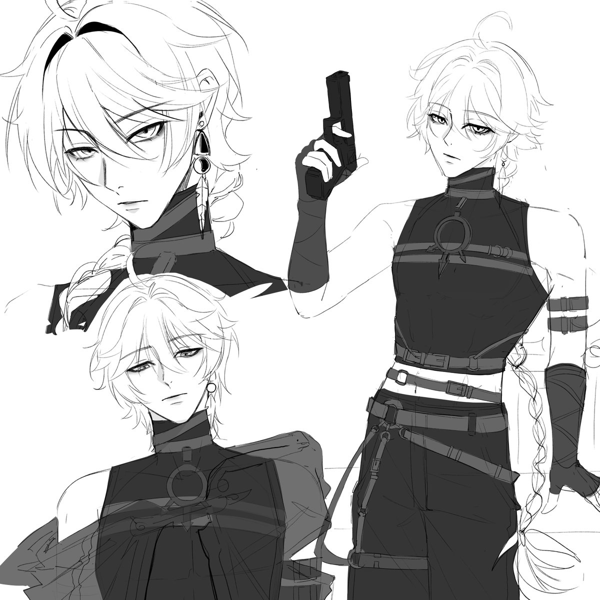 Asukathienng's tweet photo. Aether ✍️

#Aether #GenshinImpact #fanart https://t.co/Q208nh4UZh