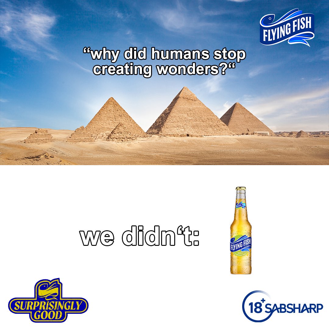 They said humans stopped creating wonders…​
Clearly, they’ve never had the #SurprisinglyGood Flying Fish Dry Apple 😍​

QT using #DryDay and tell us: how do you enjoy the wonder that is Flying Fish Dry Apple?​

We’re rewarding crisp answers with even crisper refreshment until