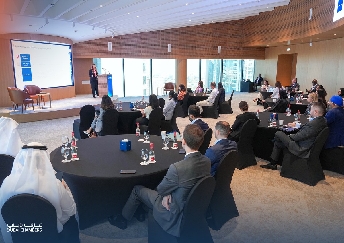Dubai Chambers empowers 600 members of the business community to navigate legal landscape organising four workshops focused on Companies Law, Compliance, Customs, and Tax. 
To read more: bit.ly/4463MPz

#DubaiChambers #AmbitionInFocus