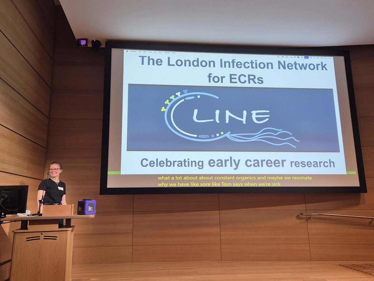 London Infection Network for/by ECRs (LINE) (@londonecr) on Twitter photo Next in session 2 is <a href="/chloereesspear/">Chloe Rees-Spear</a> <a href="/UCLInfectImm/">UCL Division of Infection & Immunity</a> presenting her work using a novel tonsil organoid system to study human antigen-specific germinal centre B cell responses to viral infections. #LINEsymposium2025 Next in session 2 is <a href="/chloereesspear/">Chloe Rees-Spear</a> <a href="/UCLInfectImm/">UCL Division of Infection & Immunity</a> presenting her work using a novel tonsil organoid system to study human antigen-specific germinal centre B cell responses to viral infections. #LINEsymposium2025