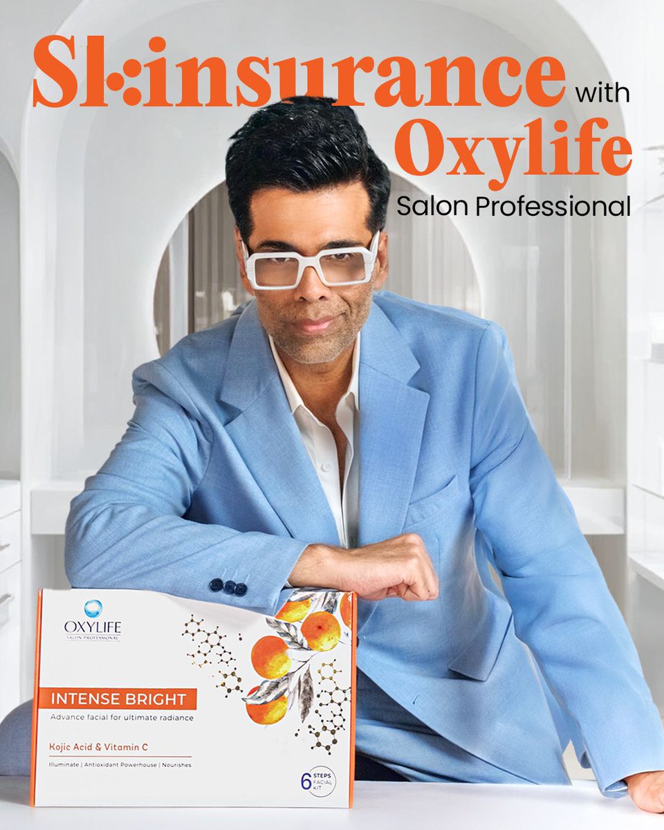 divisha_11's tweet photo. Warning: Side effects may include compulsive mirror-checking and compliments. #SkinsuranceWithOxylife https://t.co/RrxlwPuFGD
