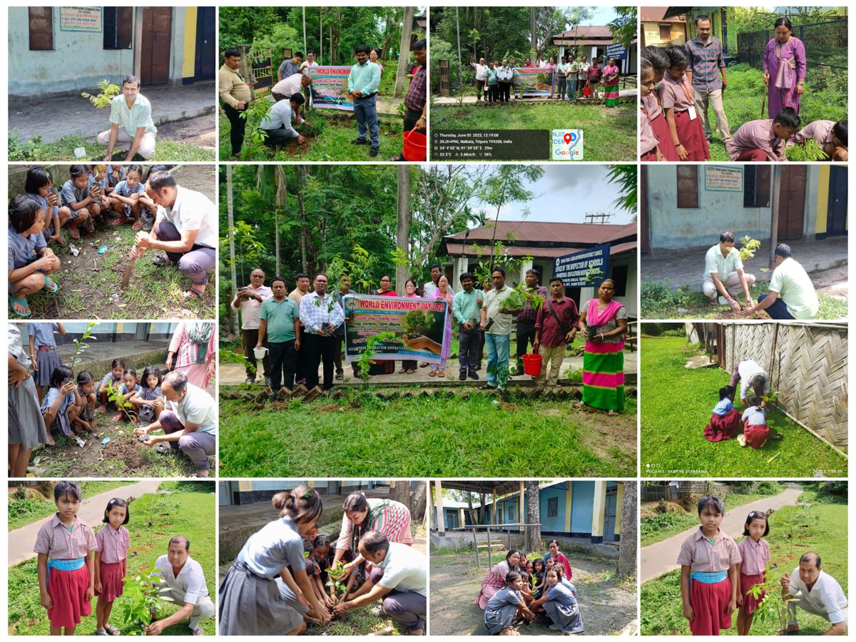 Glimpses of ceremonial planting done by the Hon'ble Chief Minister, Tripura in presence of other Dignitaries at Kumarghat, Unakoti District on 05/06/2025. #WorldEnvironmentDay 2025. #EkPedMaaKeNaam
<a href="/mygovtripura/">MyGov Tripura</a> <a href="/PMOIndia/">PMO India</a> <a href="/tripura_cmo/">CMO Tripura</a> <a href="/moefcc/">MoEF&CC</a> <a href="/ica_tripura/">Information & Cultural Affairs Department, Tripura</a>