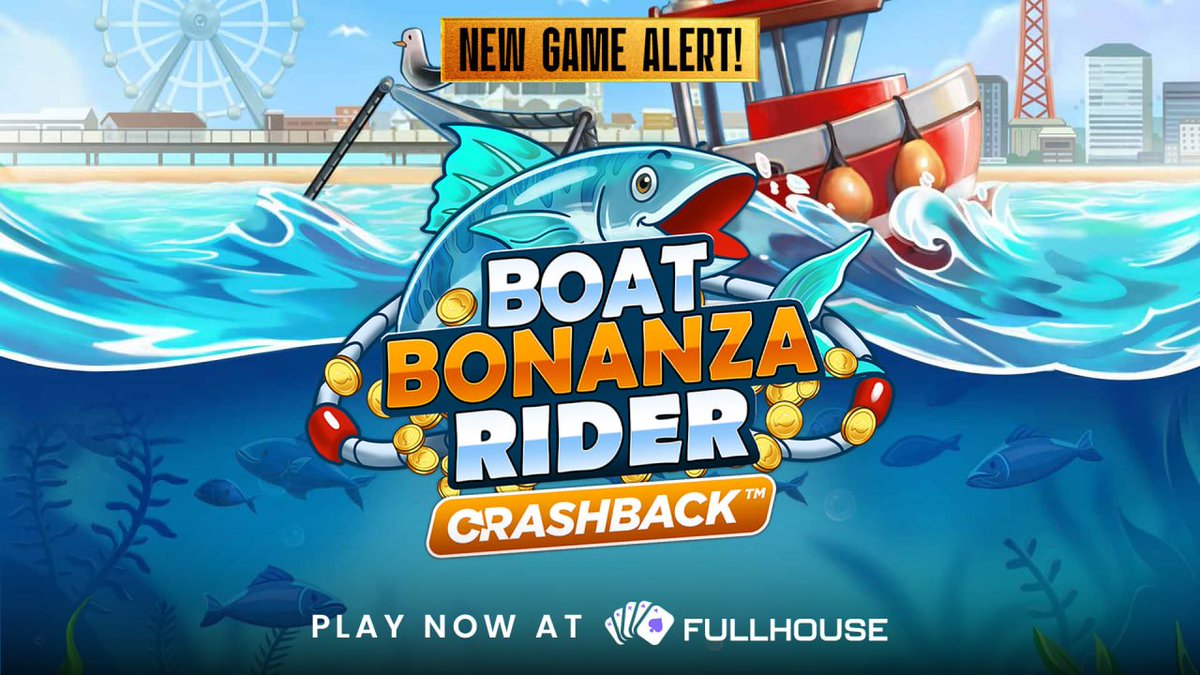 NEW GAME ALERT 
Boat Bonanza Rider by Play’n GO has just docked at fullhouse.gg — and it’s REEL chaos!

Captain your way to wild wins with
- Multiplier Mayhem
- Fishing Frenzies
- Turbo Bonus Rounds

Ready to ride the waves and hook a big one?

🎰 Cast your bets now —