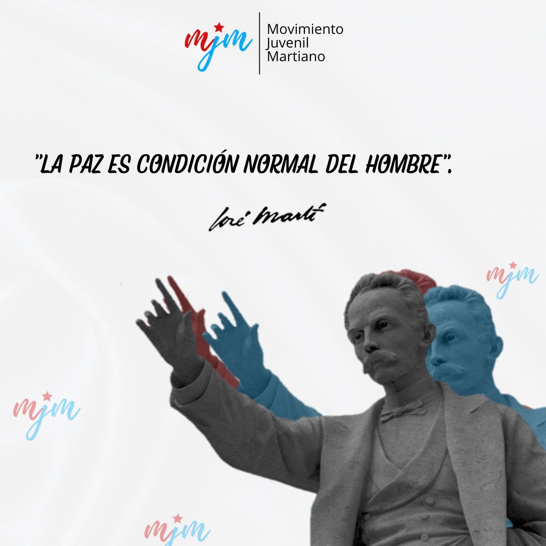 ❤️⛅|| ¡Buenos días, martianos!  

•
•
•

📌 Referencia: “‘Correspondencia particular de El Partido Liberal’. ‘La cuestión social, y el remedio del voto’”. El Partido Liberal. México, diciembre 11 de 1889. Nueva York, noviembre 21 de 1889. Otr. Cró. de N.Y., p.132.

#MJMCuba