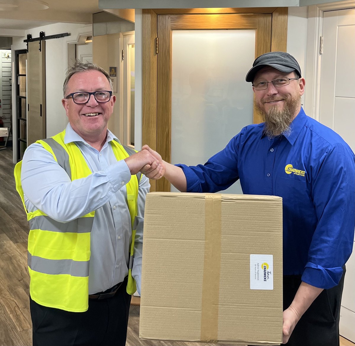 We would like to wish a huge congratulations to Admir Hajdarevic who celebrated 20 years of service in Chadwicks Lucan recently. Fantastic! 👏

Thank you from all at Chadwicks.

#Chadwicks #LetsGetItDone