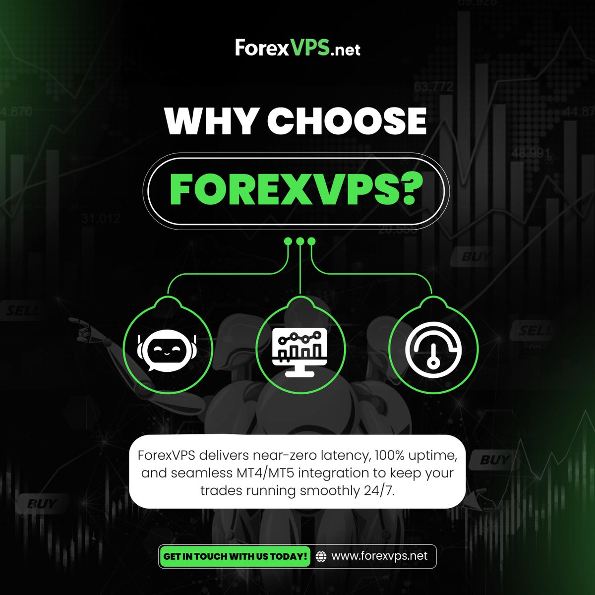 Integrating MetaTrader 4 (MT4) and MetaTrader 5 (MT5) with ForexVPS enhances trading efficiency and reliability. Our Knowledge Base offers step-by-step guides to help you set up, optimize, and manage your trading platforms.

📌 Useful MT4/MT5 guides:
Installing MetaTrader on Your