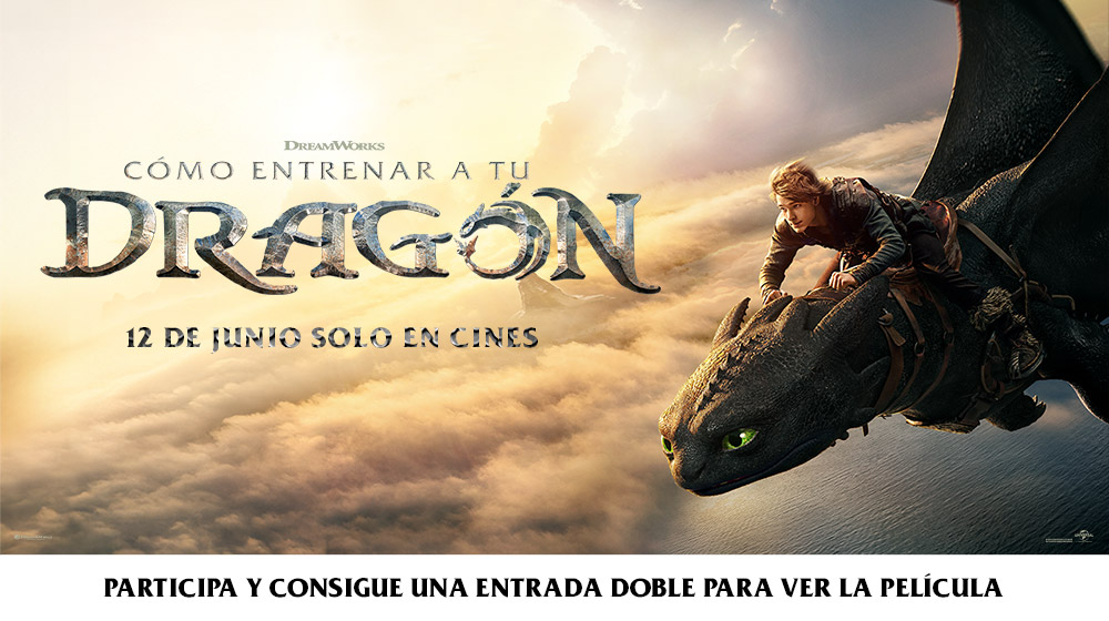 Areajugones (@areajugones) on Twitter photo 🐲 El 12 de junio llega exclusivamente a los cines Cómo Entregar a tu Dragón, la aventura del verano
📽️ Celebramos su llegada a cines sorteando 4 entradas dobles
1- Seguir a <a href="/Areajugones/">Areajugones</a>
2- Haz RT
3-Comenta con #ComoEntrenaraTuDragon y por qué quieres ir a verla en el cine 🐲 El 12 de junio llega exclusivamente a los cines Cómo Entregar a tu Dragón, la aventura del verano
📽️ Celebramos su llegada a cines sorteando 4 entradas dobles
1- Seguir a <a href="/Areajugones/">Areajugones</a>
2- Haz RT
3-Comenta con #ComoEntrenaraTuDragon y por qué quieres ir a verla en el cine