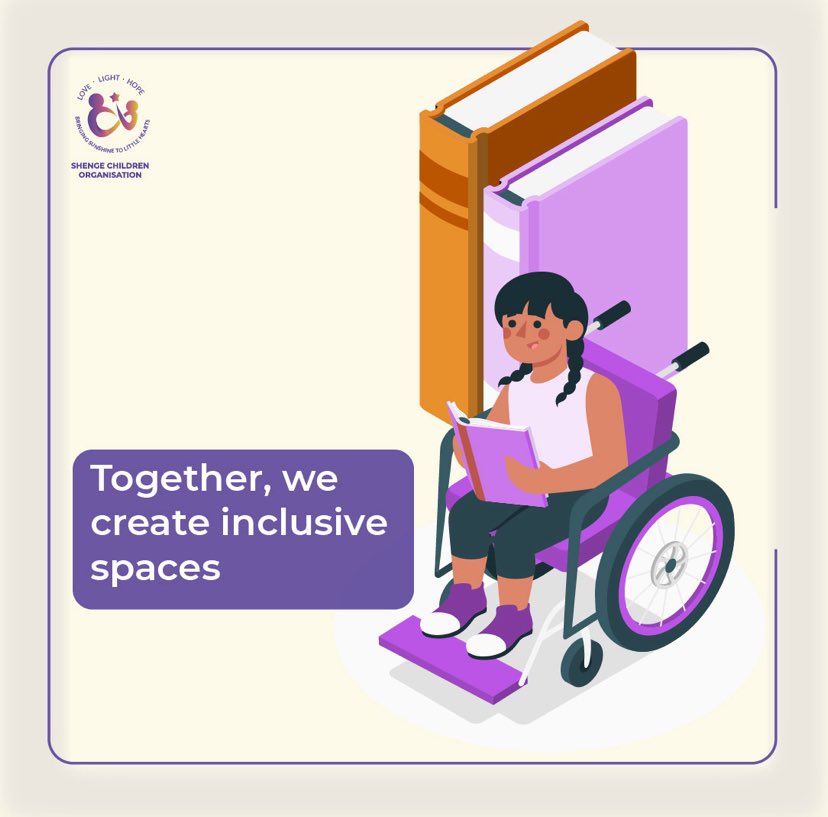 We’re advocating for equal access to education and rehabilitation services for children with disabilities. Together, we create inclusive spaces.📚💪
 
#ShengeRights #CWDinclusion