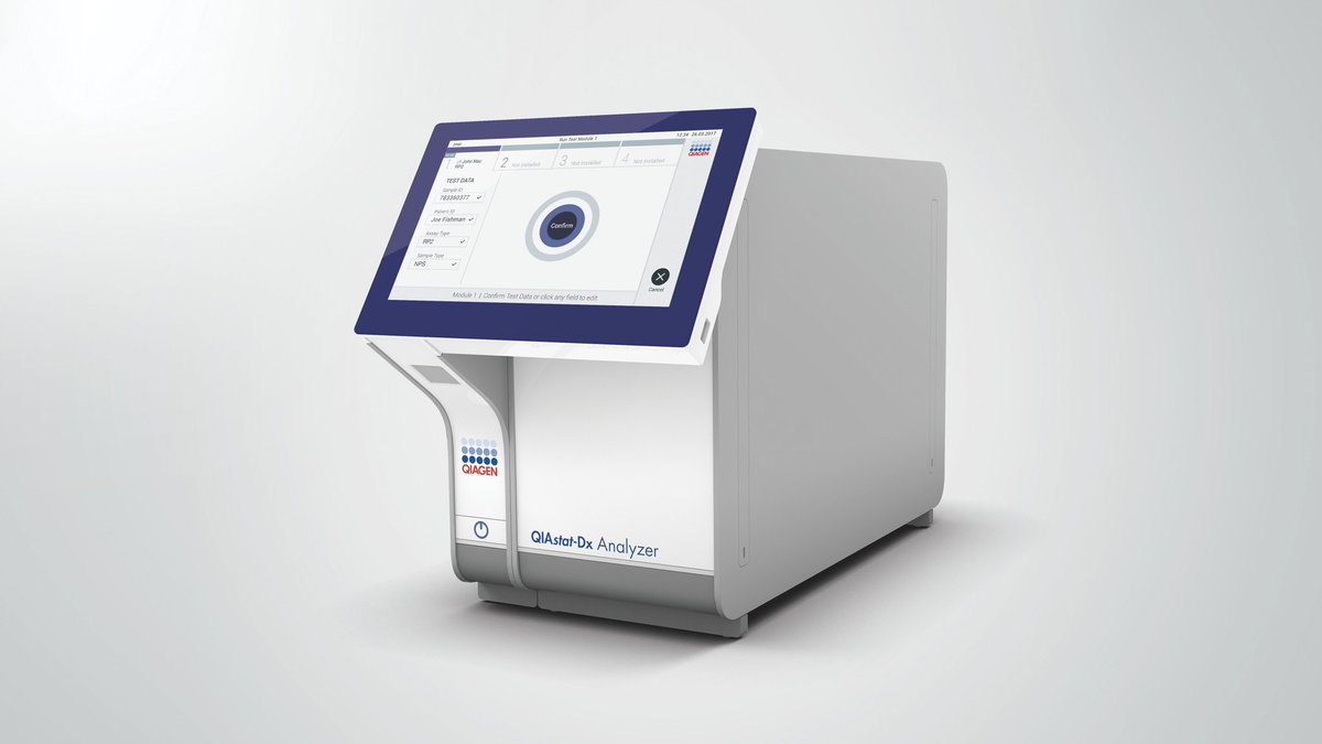 You need this baby at your facility for syndromic testing #QiastatDx Analyser from <a href="/QIAGEN/">QIAGEN</a> .it detects a wife range of pathogens, bacterial,viruses and fungi,#respiratory #sepsis #meningitis #gastrointestinal
It will help improve patient care and outcomes.
