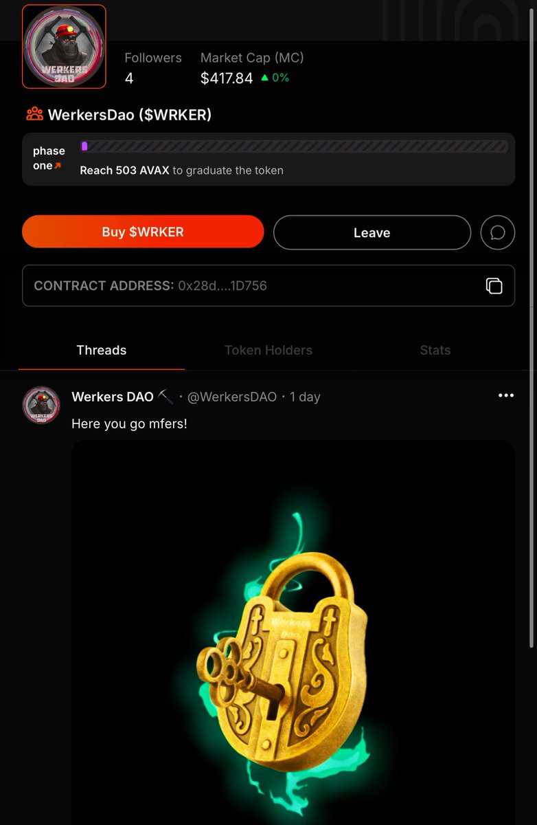 Werkers here, Union Here! Stronger together! ✊ #UnionHere #Werkers 

arena.social/community/0x28…