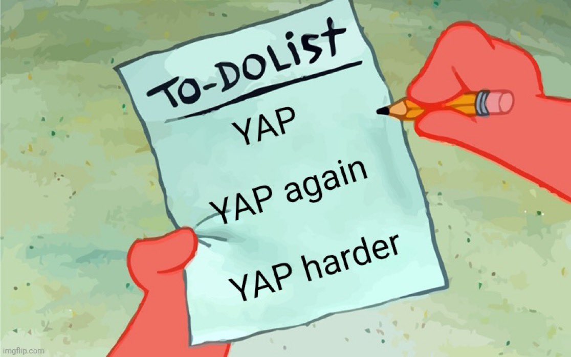 My daily routine right now

. Post <a href="/thep33l/">THE P33L</a> everyday

. Yap about <a href="/thep33l/">THE P33L</a> everyday

. Reply every p33ly post

. Connect with more p33lors 

Stay p33led🧅