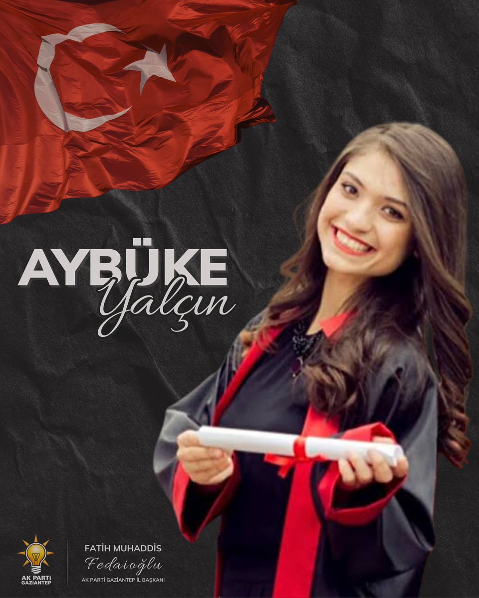 AK Parti Gaziantep (@akpartig_antep) on Twitter photo Şenay Aybüke Yalçın…
“Öğretmen oldum ben” diye sevinerek vatanına hizmet aşkı ile yaptığı mesleği sırasında şehadete yürüyeli 8 koca sene geçti.
Ama ne seni, ne sesini, ne de bayrağına bağlılığını unutmadık, unutmayacağız.
Ruhun şad olsun …
<a href="/abuyukgumus/">Ahmet Büyükgümüş</a>
<a href="/fmfedaioglu/">Fatih Muhaddis FEDAİOĞLU</a> Şenay Aybüke Yalçın…
“Öğretmen oldum ben” diye sevinerek vatanına hizmet aşkı ile yaptığı mesleği sırasında şehadete yürüyeli 8 koca sene geçti.
Ama ne seni, ne sesini, ne de bayrağına bağlılığını unutmadık, unutmayacağız.
Ruhun şad olsun …
<a href="/abuyukgumus/">Ahmet Büyükgümüş</a>
<a href="/fmfedaioglu/">Fatih Muhaddis FEDAİOĞLU</a>