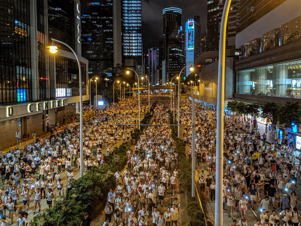 Six years ago today, on June 9, 2019, one million #HongKongers-1 in 7 HKers-protested a gov't bill to legalize extradition to China. While the protest was still going in, the gov't said it'd proceed, triggering months-long mass protests. We're still fighting for our freedom.