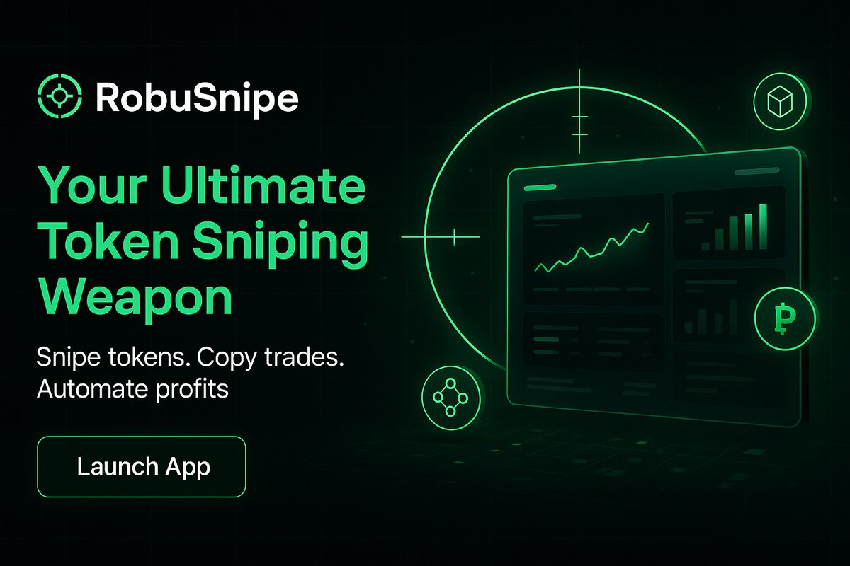 jameelkhamees0's tweet image. You  often Missed the token pump?
You need a sniper that never sleeps.
Now I will you introduce the ultimate crypto sniper bot for catching early token listings.

THE ULTIMATE CRYPTO TRADING BOT IS #ROBUSNIPE.

 one of the greatest trading bot.

Why  I Said All that?

Because👇