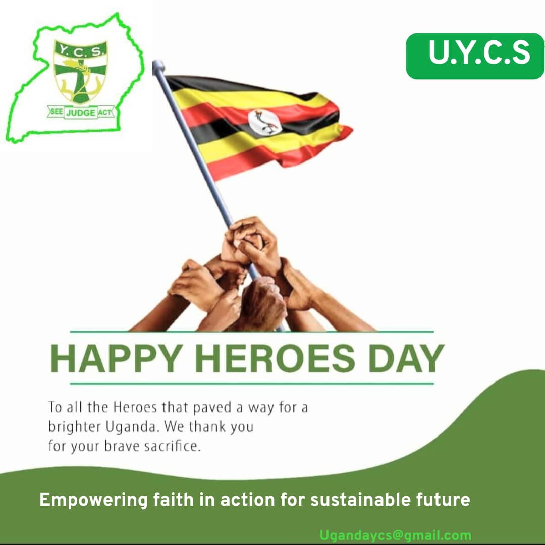 Time may pass, but heroism never fades! To the fearless the brave, the courageous heroes, Today is your day, 

Happy Heroes' Day YCS FRATERNITY. 
 
EMPOWERING FAITH IN ACTION FOR A SUSTAINABLE FUTURE