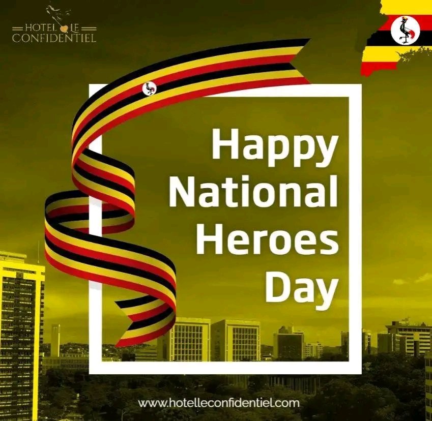 LeConfidentiel_'s tweet image. " 🇺🇬🇺🇬 Remembering the fallen heroes who fought with bravery and valor.
Today, we salute their sacrifice and express our deepest gratitude.
Call:
0761688181
0777770979
sales@hotelleconfidentiel.com
hotelleconfidentiel.com